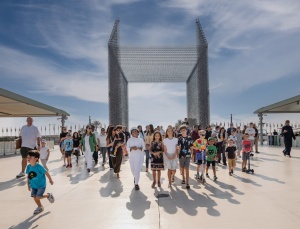 Visitors were welcomed to the official opening of Expo City Dubai on Saturday