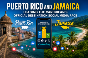 Puerto Rico and Jamaica leading the Caribbean’s official destination social media race
