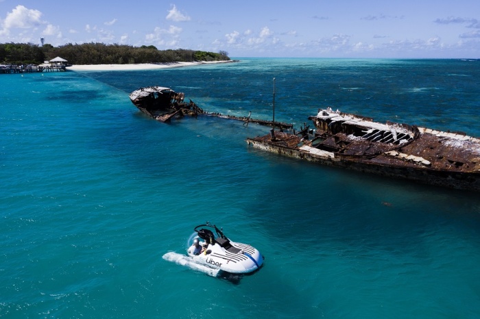 Queensland launches scUber Great Barrier Reef submarine experience