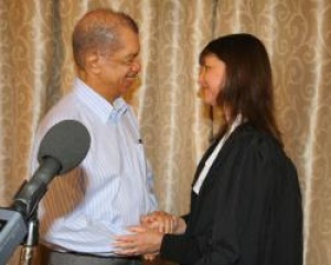 Seychelles: Justice Mathilda Twomey sworn into office