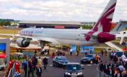 Qatar Airways a show-stopper at Farnborough