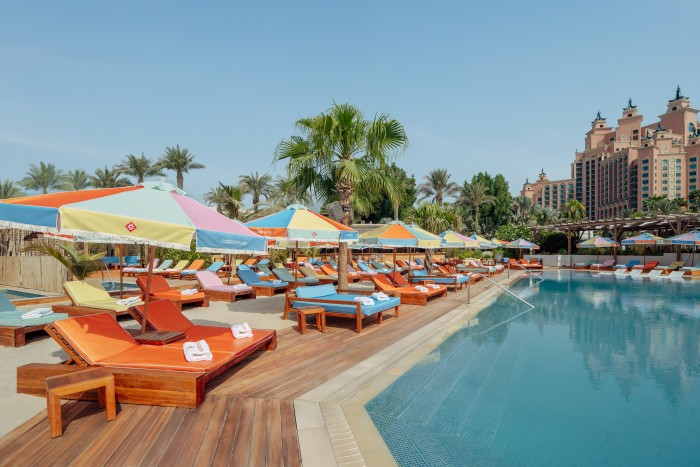 Casablanca Beach Club pool area Atlantis The Palm