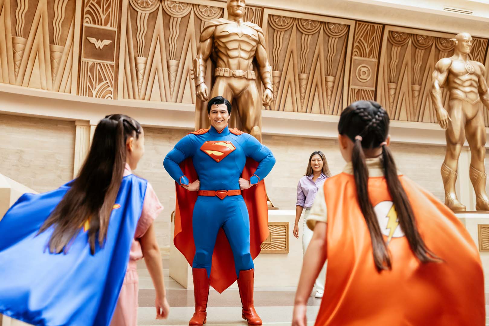 indoor fun at Warner Bros