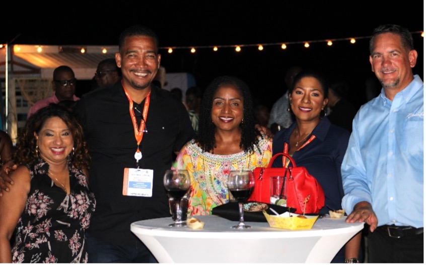 From left: Dr Lisa Indar, Director, Surveillance, Disease Prevention and Control Division, CARPHA, Hon Kenneth Bryan, Chairman, CTO, Marie McKenzie, Senior Vice President of Government and Destinations Affairs, Carnival Corporation, Latia Duncombe, Director General of the Bahamas Ministry of Tourism, Investments and Aviation and James McAnally, President Turks and Caicos Hotel and Tourism Association.