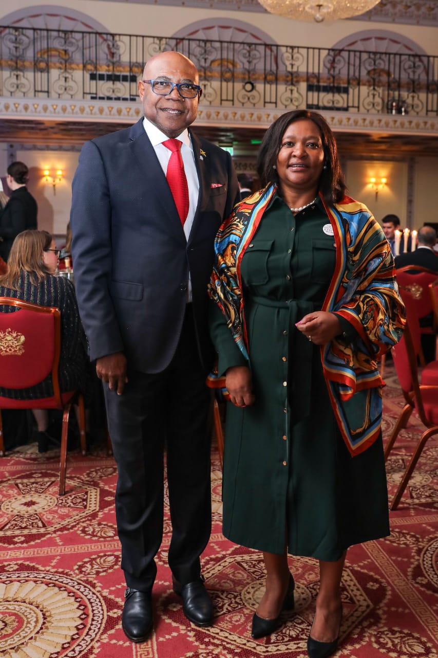 (HM GTRCMC-EA) Hon. Edmund Bartlett (left), Minister of Tourism and Founder and Co-Chair of Global Tourism Resilience and Crisis Management Centre (GTRCMC) domiciled in Jamaica shares lens time with Hon. Rebecca Miano, Chairperson GTRCMC-EA and Cabinet Secretary, Ministry of Tourism and Wildlife, Kenya.